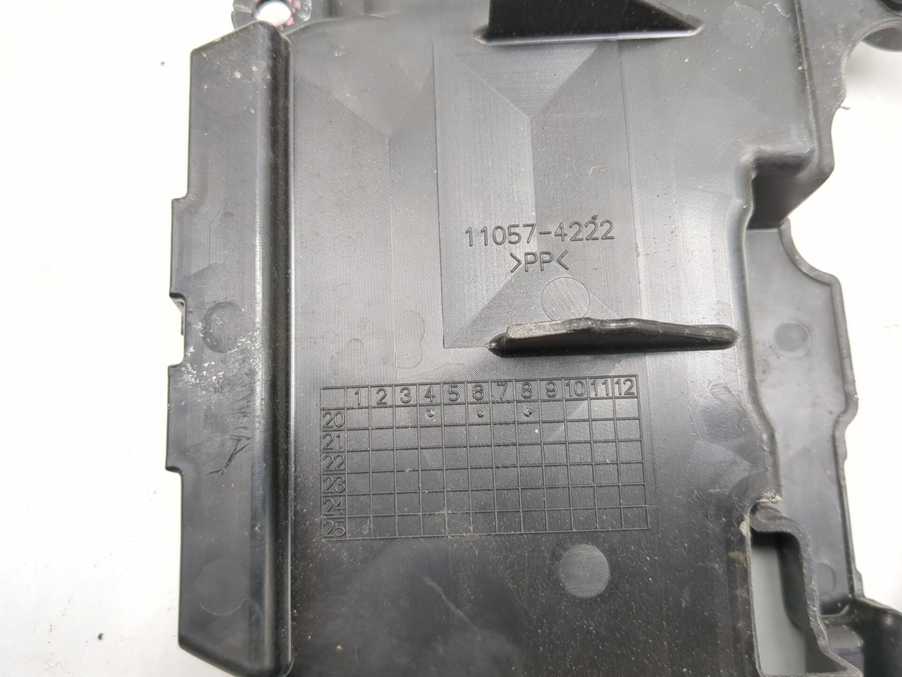 21-24 Kawasaki ZX10R Ninja ZX 10 Rear Subframe Plastic Battery