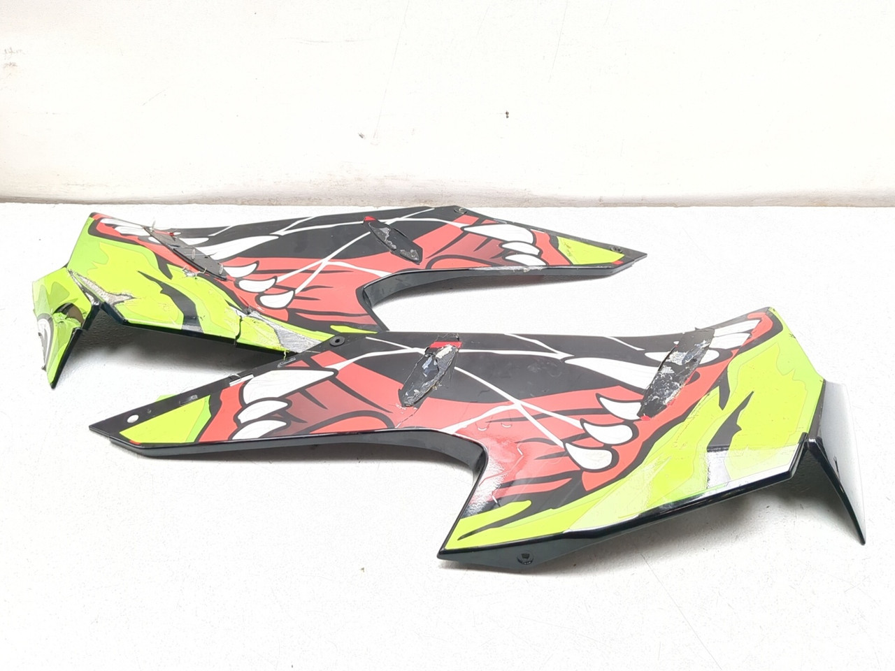 明出品① 21-24 Kawasaki ZX10R Ninja ZX 10 Front Left Right Winglet Fairing