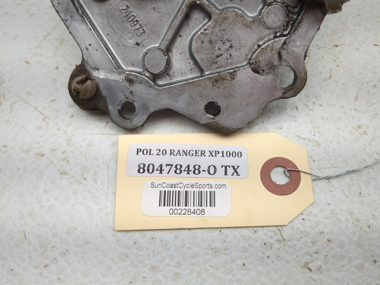 17-24 Polaris Ranger 1000 XP Rear Gear Selector Shift Plate - Sun
