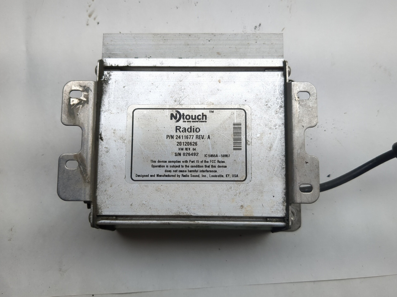 10-17 Victory Cross Country Front Radio NTouch Module 2411677
