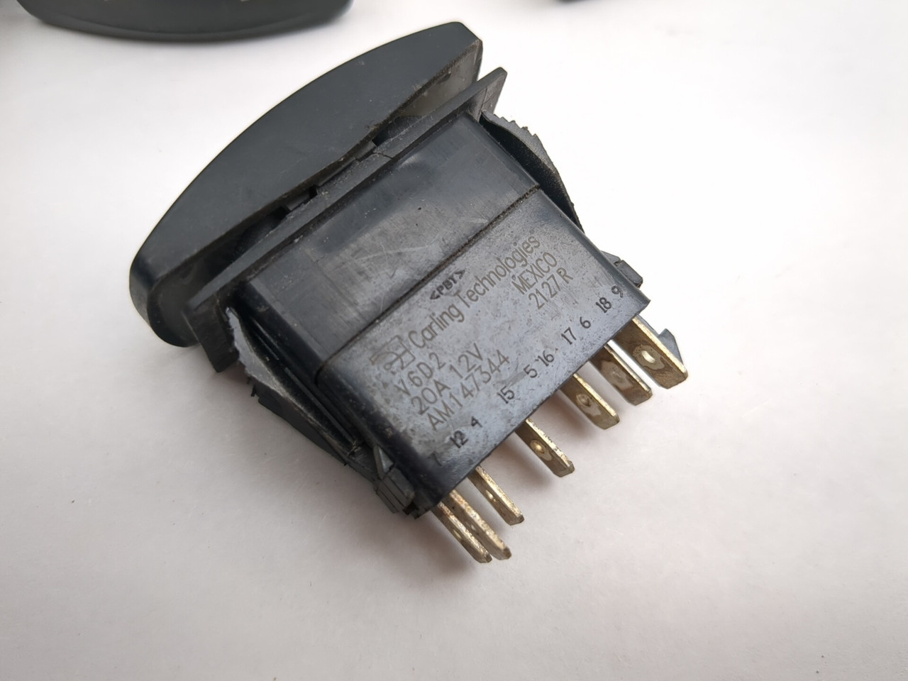 17-23 John Deere Gator HPX615E Front Dashboard Rocker Switch Set