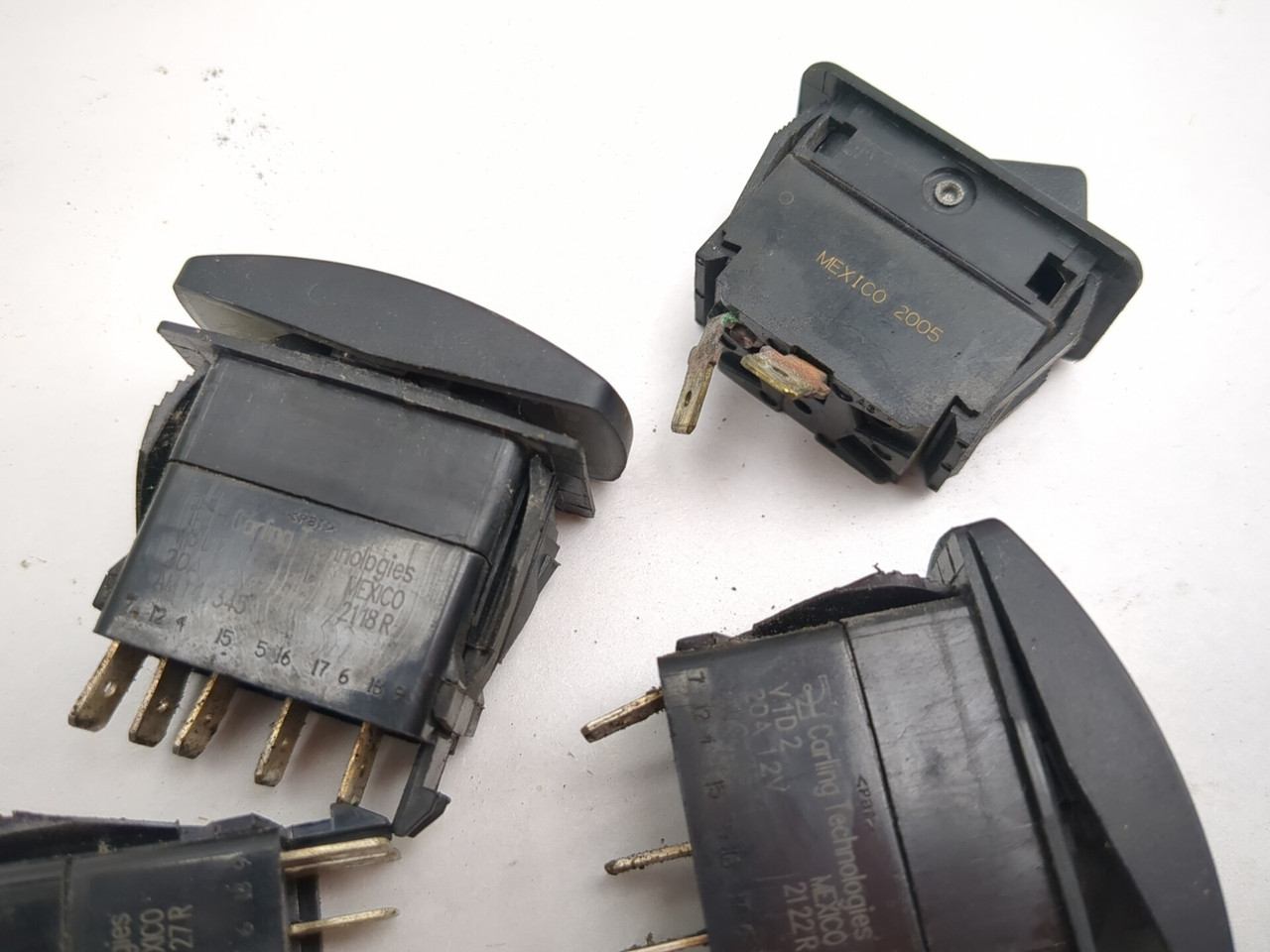 17-23 John Deere Gator HPX615E Front Dashboard Rocker Switch Set