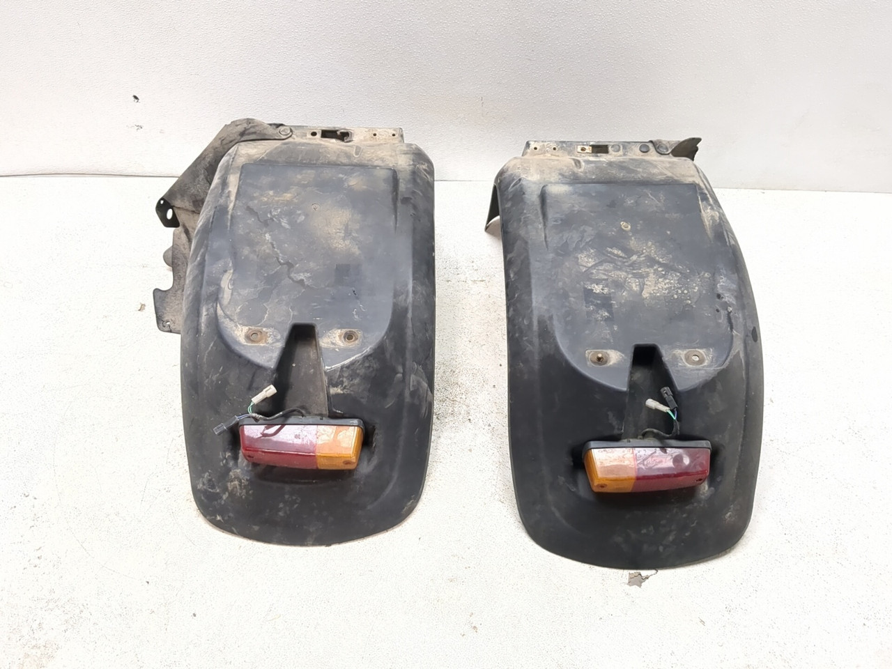 16-25 Kubota RTV X1140 Rear Left Right Fender Mud Guard Set K7561