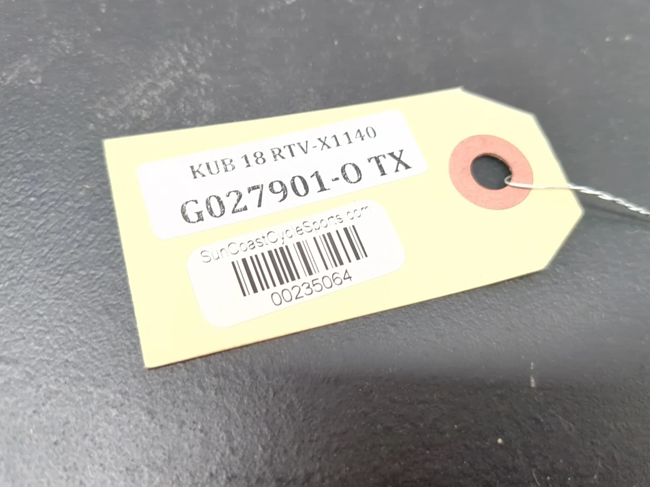 16-25 Kubota RTV X1140 Front Left Driver Seat - Sun Coast Cycle