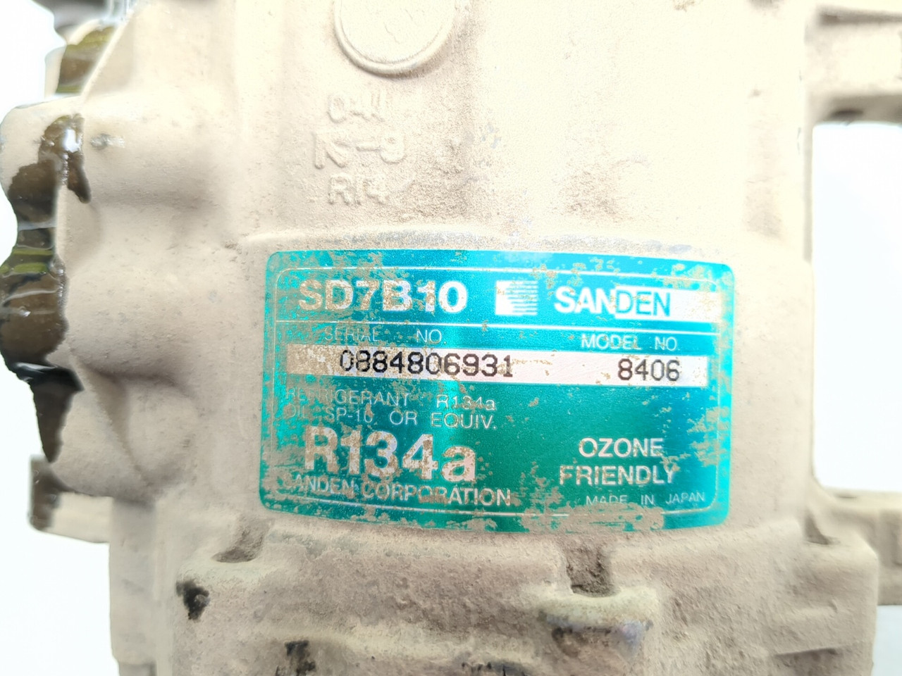 14-25 Kubota RTV X1100C Air Conditioning Compressor K7731-87700