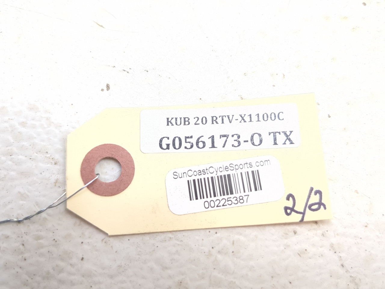 14-25 Kubota RTV X1100C Left Right Inner Fender Splash Mudguard