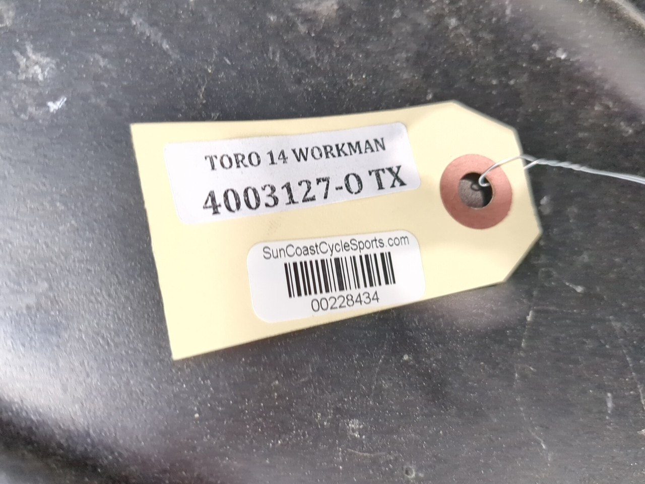 08-17 Toro Workman MDE 07290 Front Dash Assembly 114-8310 - Sun