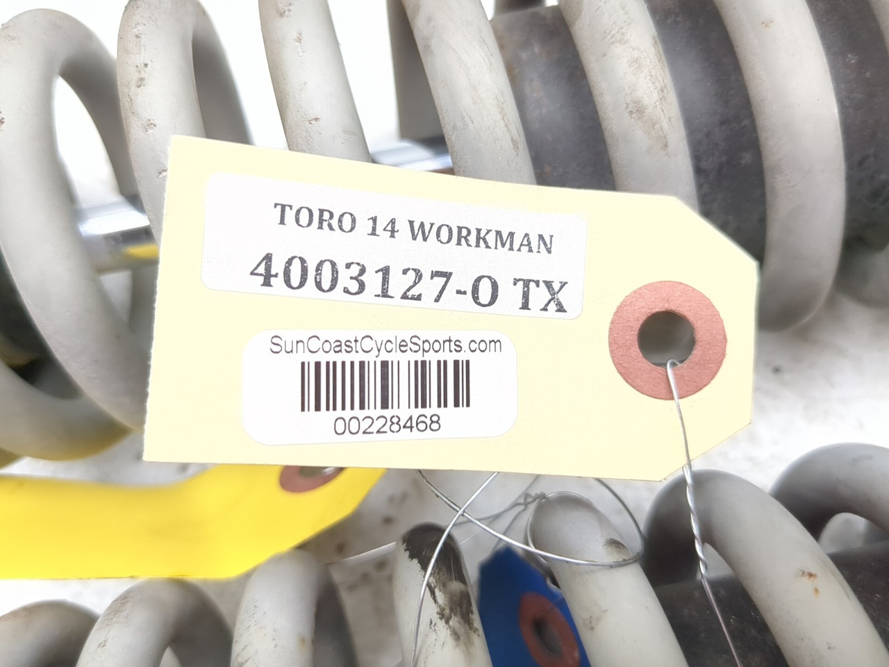08-17 Toro Workman MDE 07290 Front Left Right Shock Absorber Set
