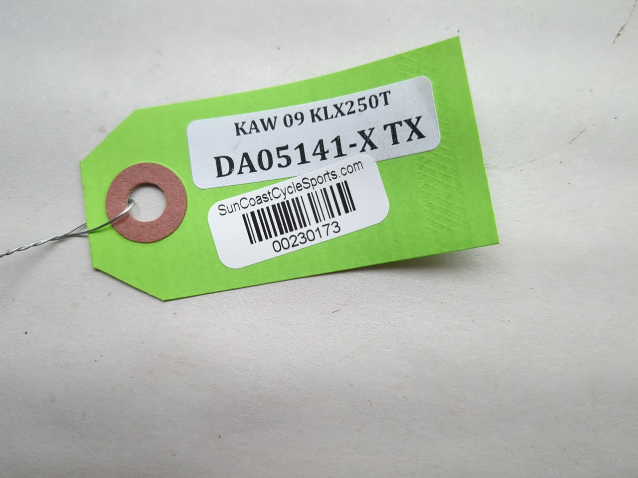 09-14 Kawasaki KLX 250 Front Left Right Cowl Side Cover Set 36001