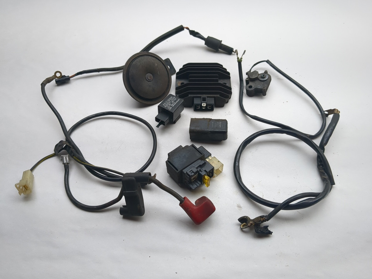 09-14 Kawasaki KLX 250 Horn Relay Voltage Regulator Electrical