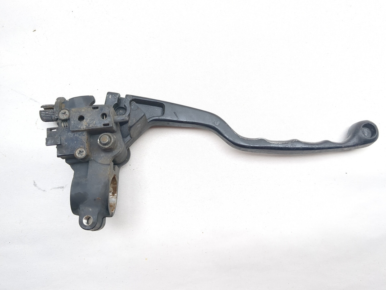 09-14 Kawasaki KLX 250 Front Left Handlebar Clutch Lever Perch