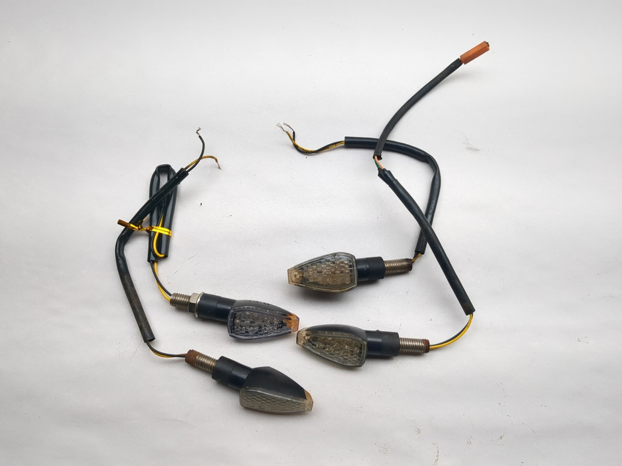 09-14 Kawasaki KLX 250 Front Rear Turn Signal Tail Light Set- Set