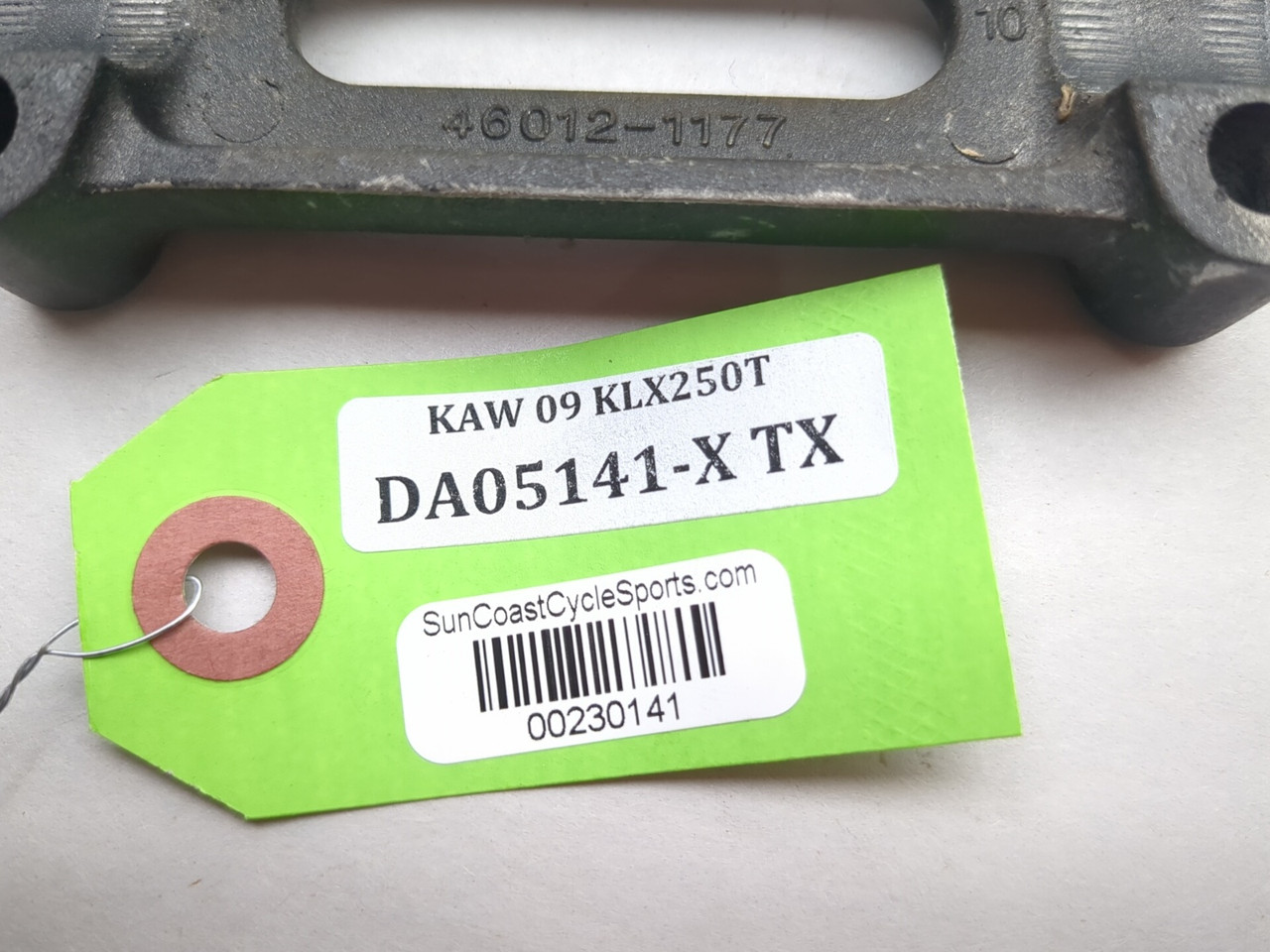 09-14 Kawasaki KLX 250 Front Upper Triple Tree Bar Fork Clamp