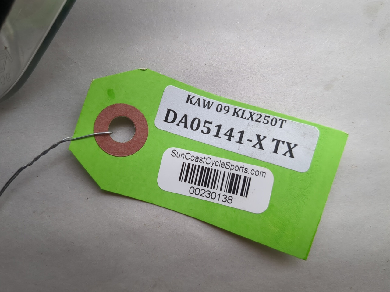 09-14 Kawasaki KLX 250 Front Headlight Headlamp Shroud Assembly