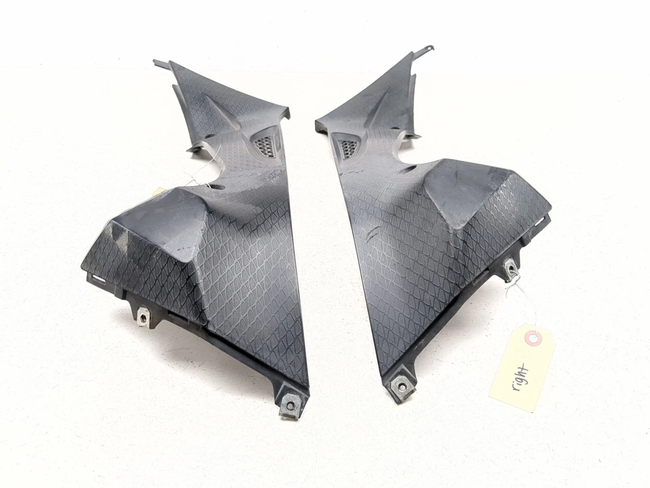 パーツ BMWs1000rr 09-14 BMW S1000RR Left Right Inner Fairing Panel Set 46637715925