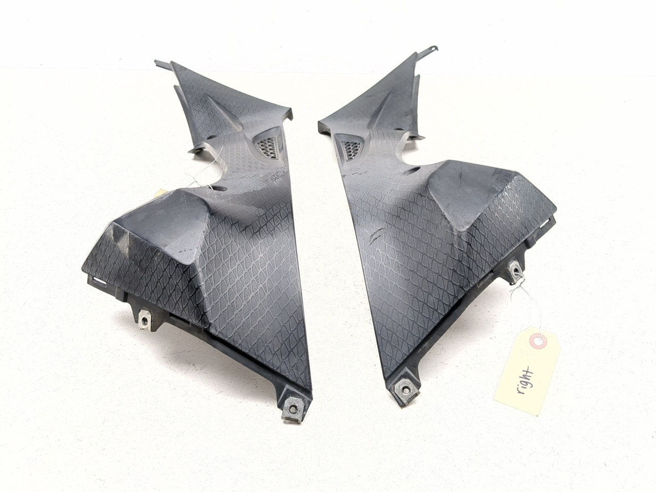 09-14 BMW S1000RR Left Right Inner Fairing Panel Set 46637715925 S1000RR(19-24) インナーサイドパネル右