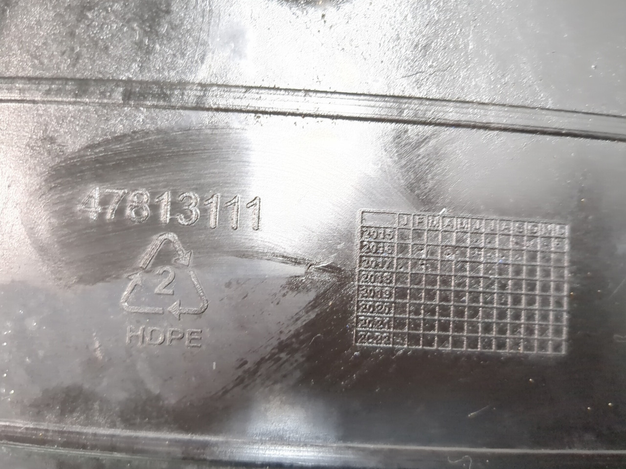 13-16 New Holland Workmaster 60 4x4 Loader Joystick Cover 47813111