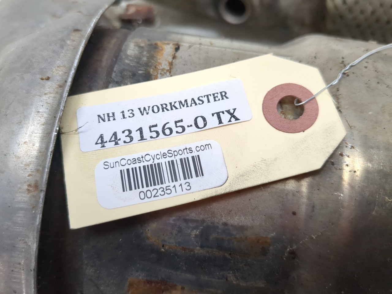 13-16 New Holland Workmaster 60 4X4 Diesel Particulate Filter
