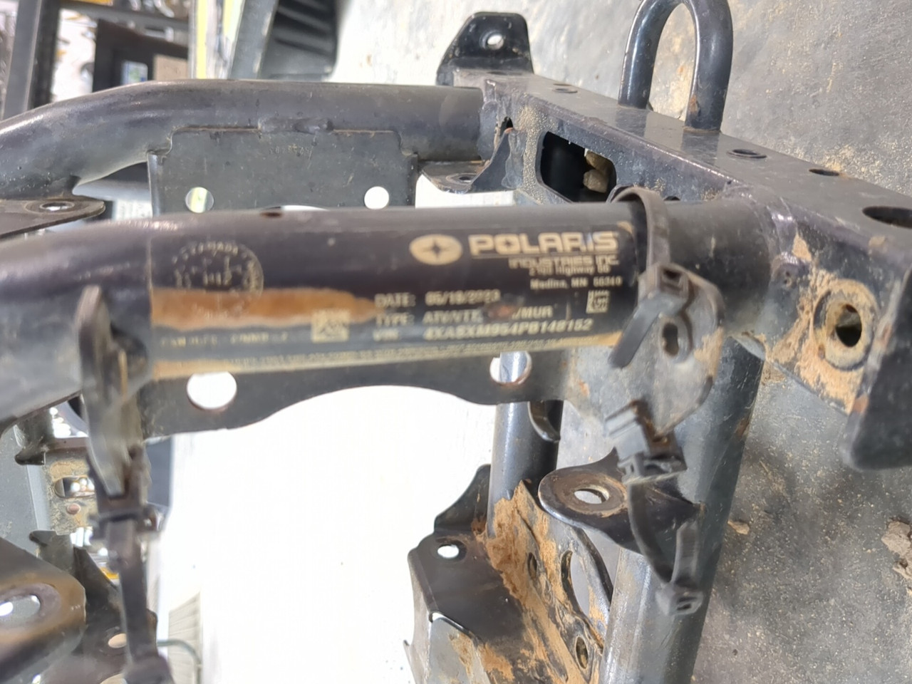 TOP 15-25 Polaris Sportsman 1000 Main Frame Chassis STRAIGHT CLN