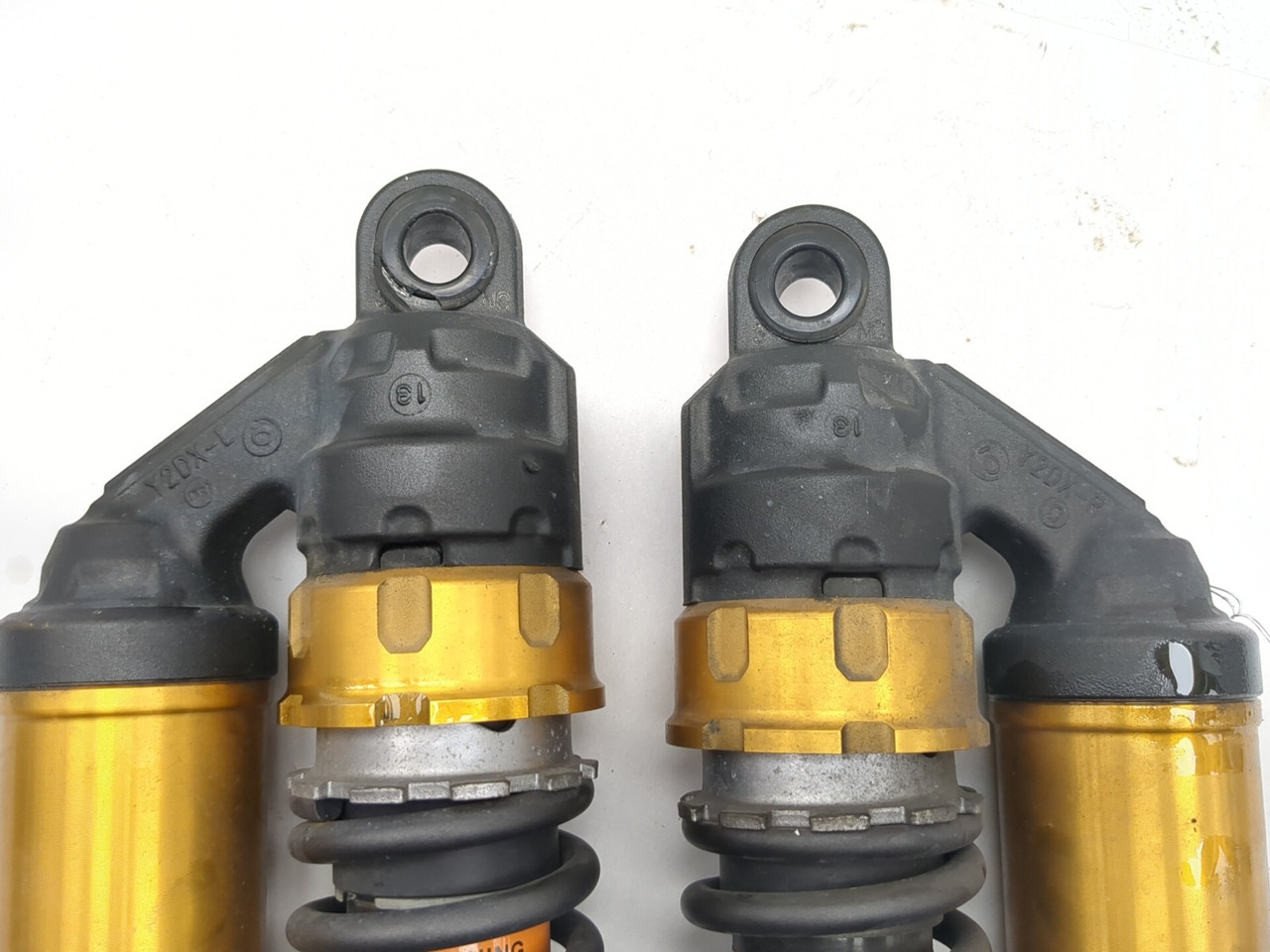 09-17 Yamaha Bolt XVS 950 CU Rear Left Right Shock Absorber Set