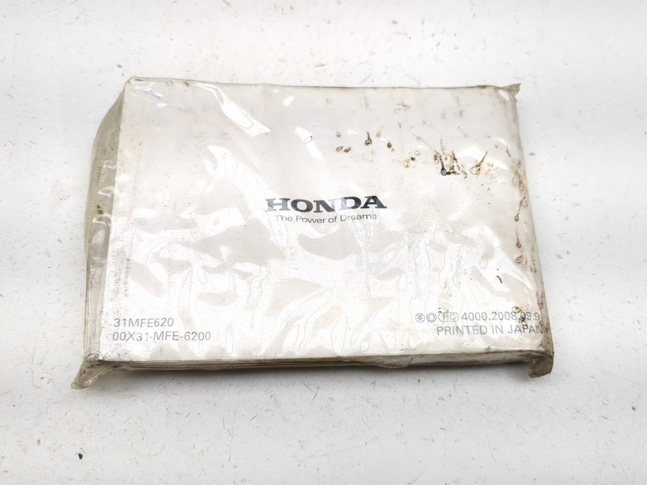 04-09 Honda VT750CA Shadow Aero 750 Owner's Manual - Sun Coast