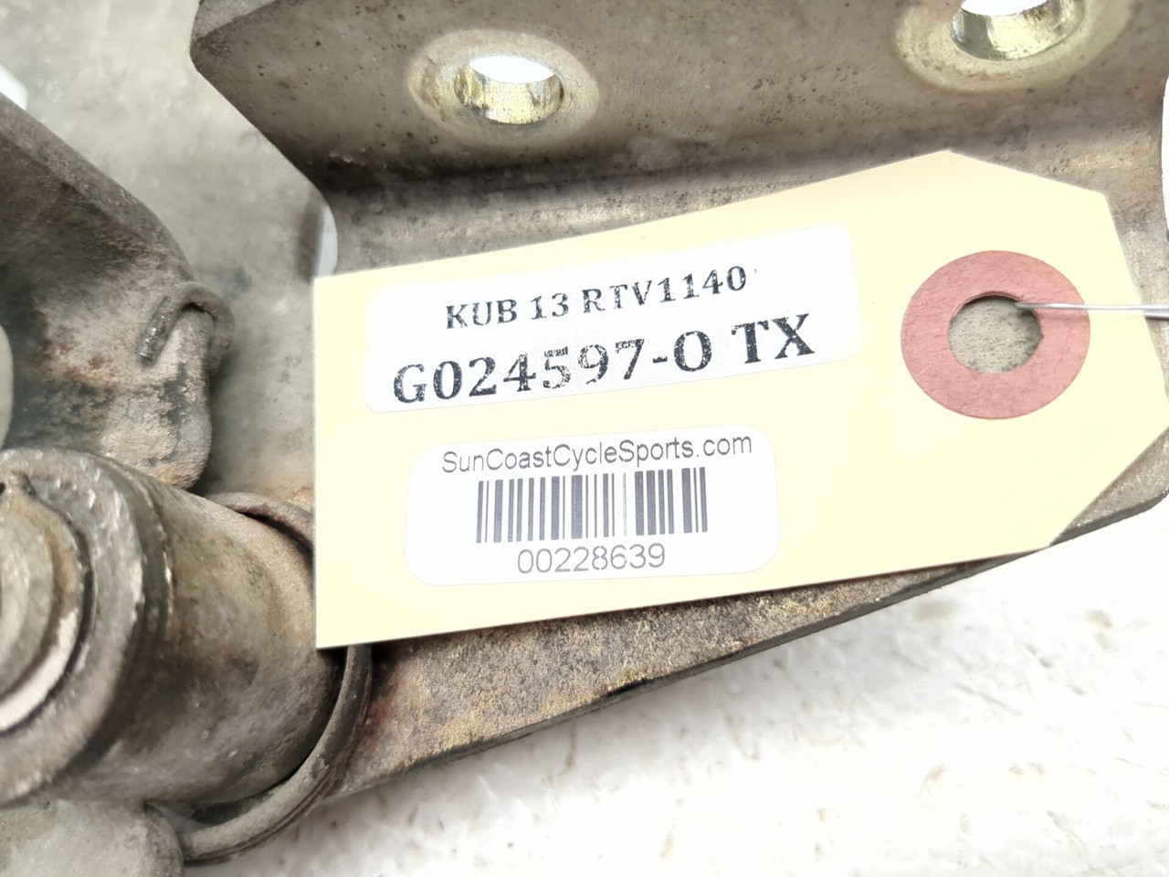 09-16 Kubota RTV 1140 CPX Transmission Shift Linkage Bracket K7311