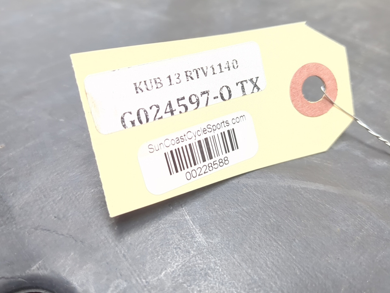 09-16 Kubota RTV 1140 CPX Front Bottom Driver Bench Saddle Seat