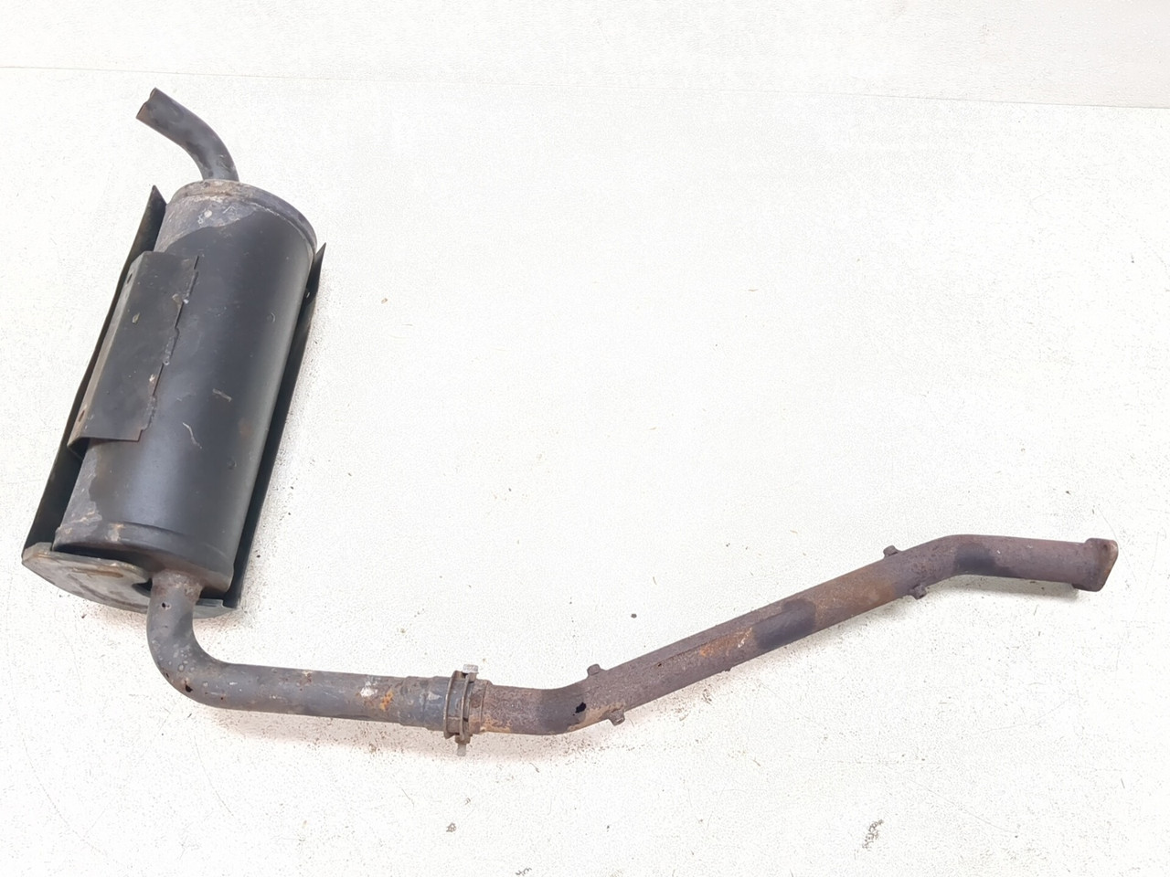 09-16 Kubota RTV 1140 CPX Rear Exhaust Pipe w/ Muffler Assembly