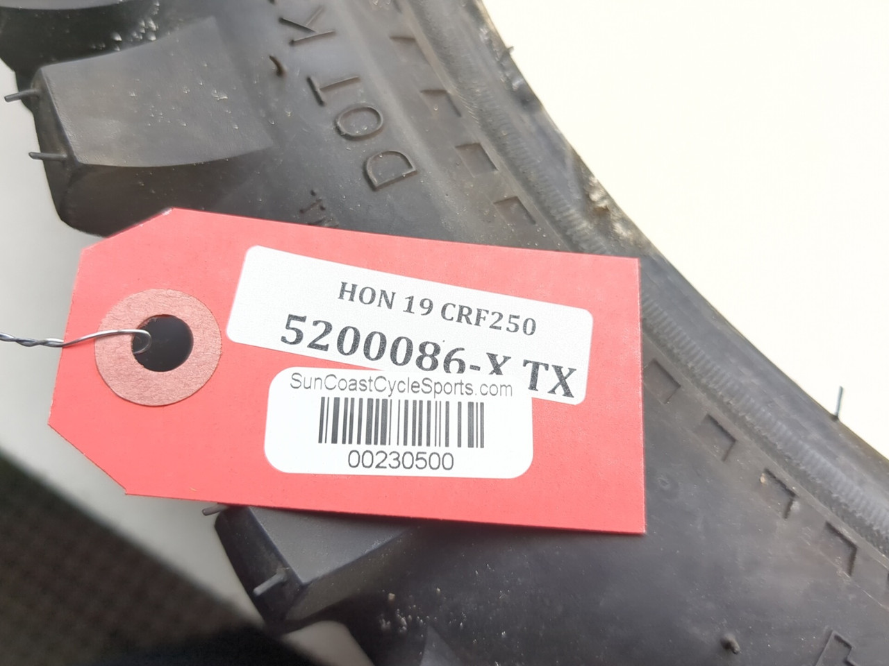 17-20 Honda CRF250 CRF250RL Kenda 100/100-18 Rear Tire DOT 3223 17-20 Honda CRF250 CRF250RL Kenda 100/100-18 Rear Tire DOT 3223