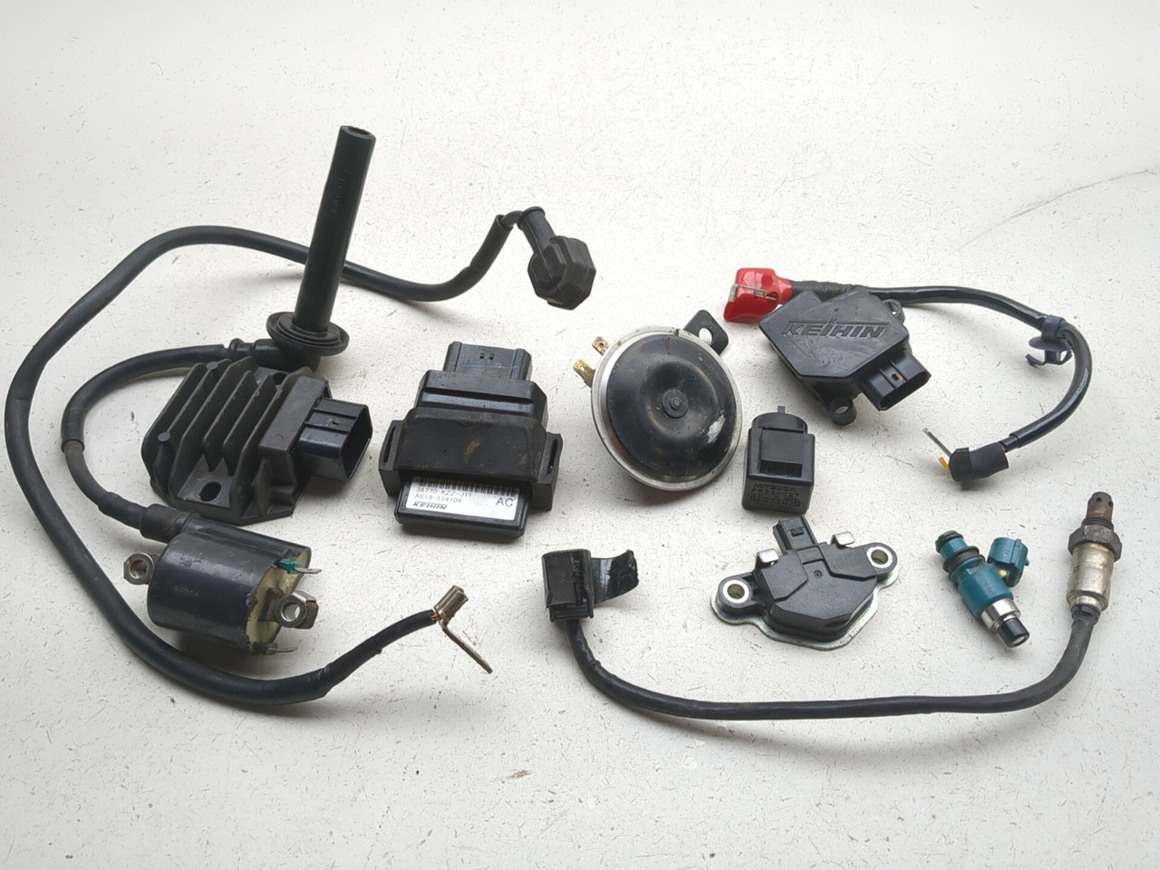 インジェクター2006 17-20 Honda CRF250 CRF250RL Horn Relay Cable injector Electrical