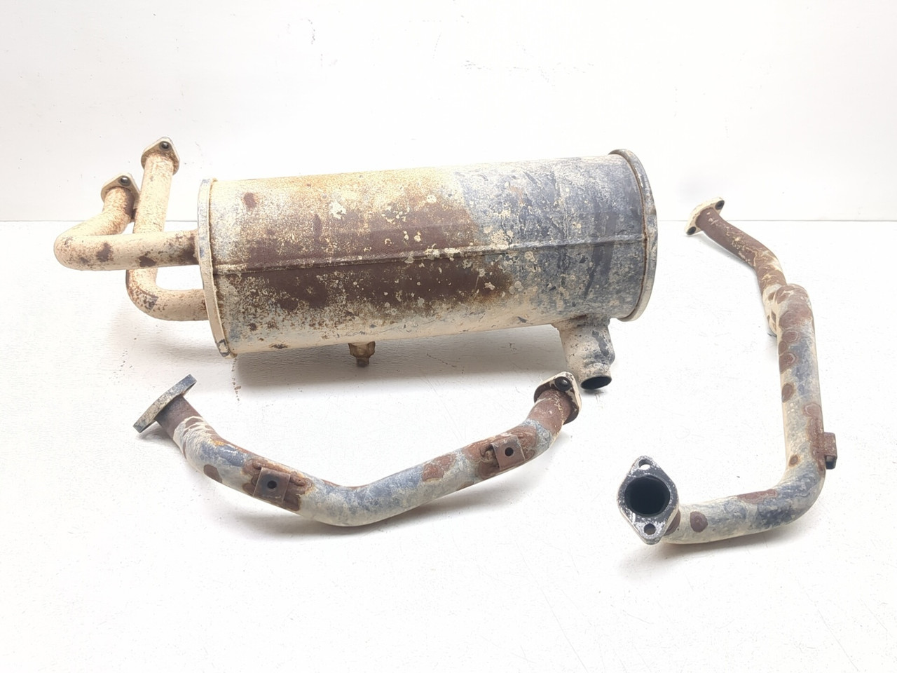 17-26 Kawasaki Mule 4010 KAF620 4x4 Exhaust Muffler Header Pipes
