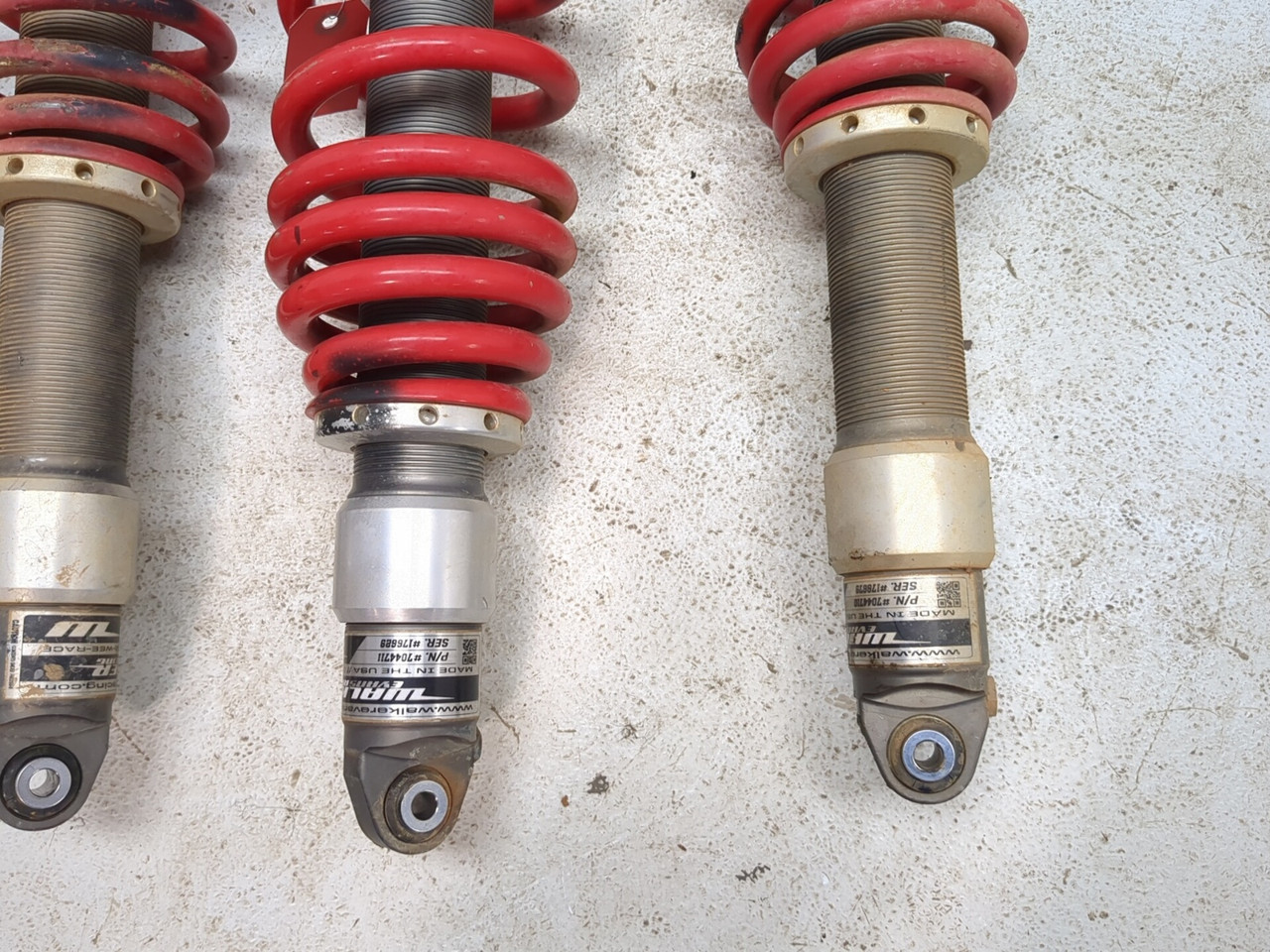 パワー 16-26 Polaris General 1000 Shock Absorber Mono Strut Spring Set