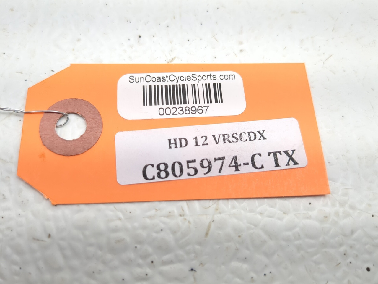 12-17 Harley NIGHT ROD VRSCDX Rear Caliper Bracket Set 43050-08