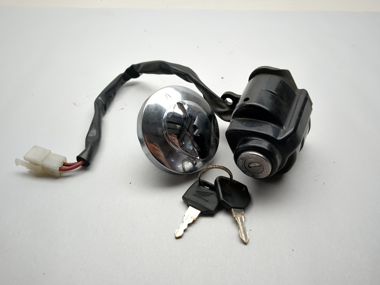 10-23 Honda VT750 Shadow Phantom Ignition Gas Cap Lock Set w/ Key