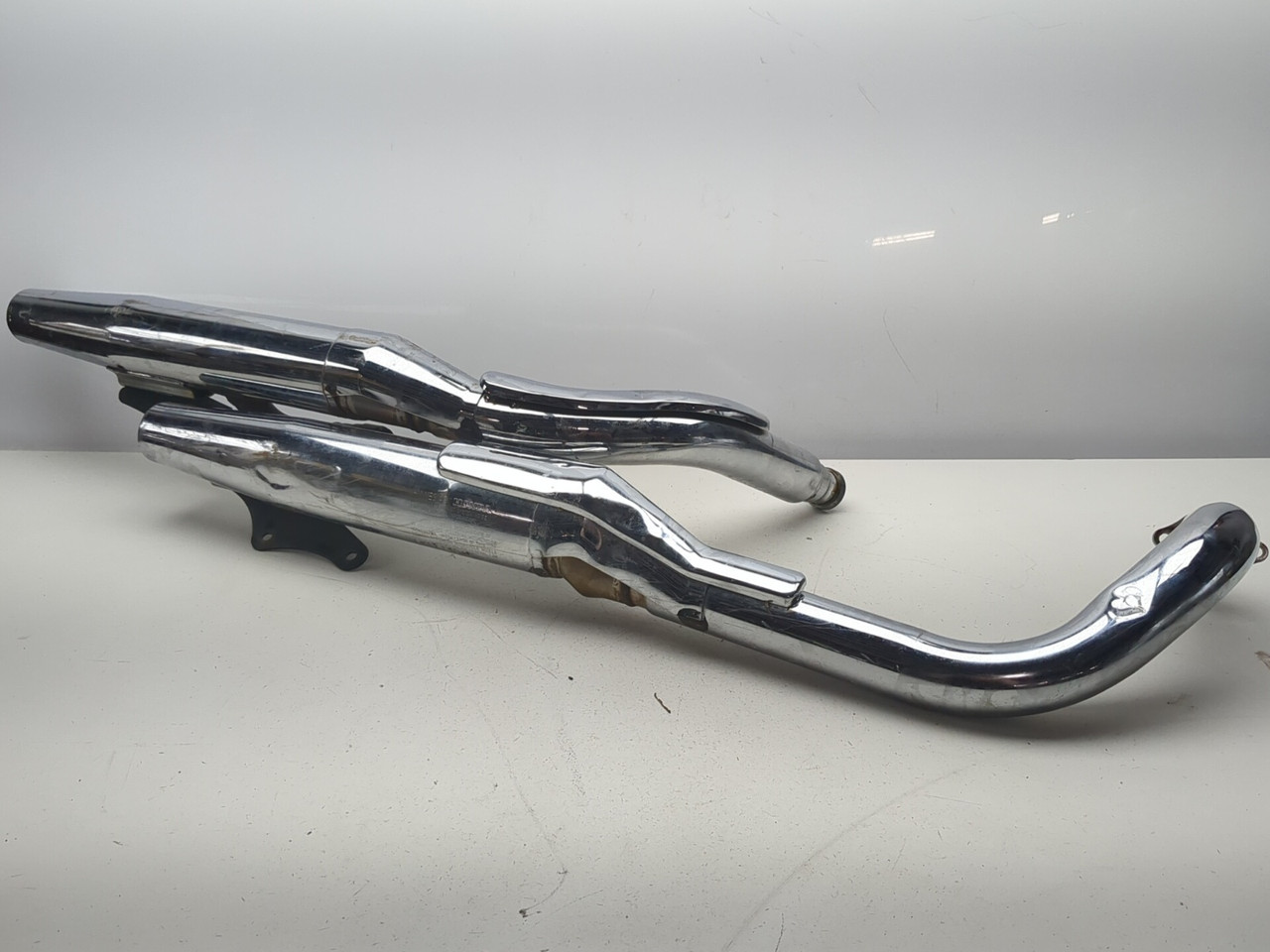 10-23 Honda VT750 Shadow Phantom Right Mufflers Headers Exhaust HM