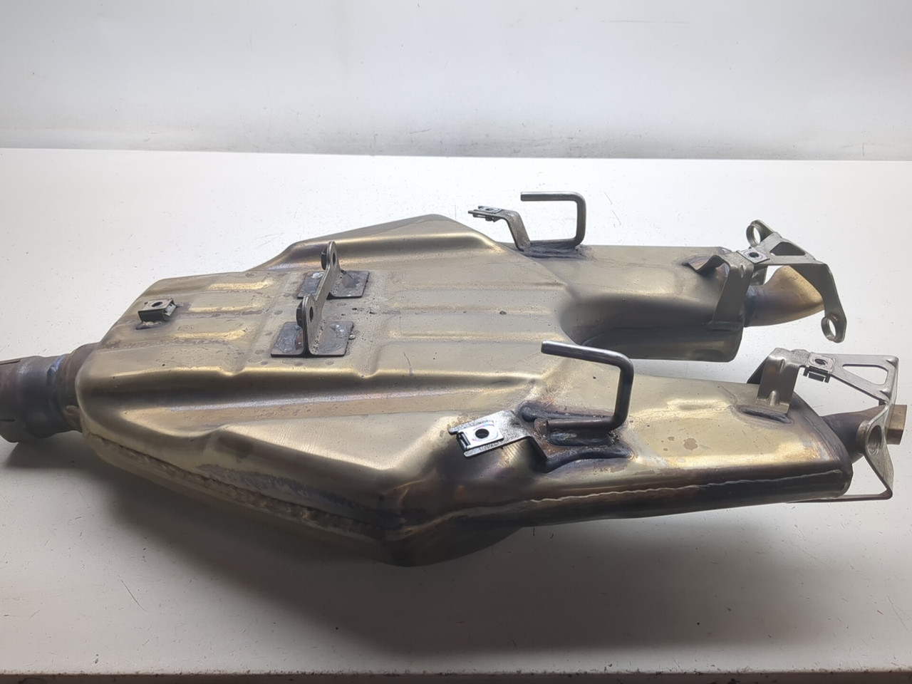 08-16 Aprilia Dorsoduro SMV 750 Exhaust Muffler Pipe Slip-On