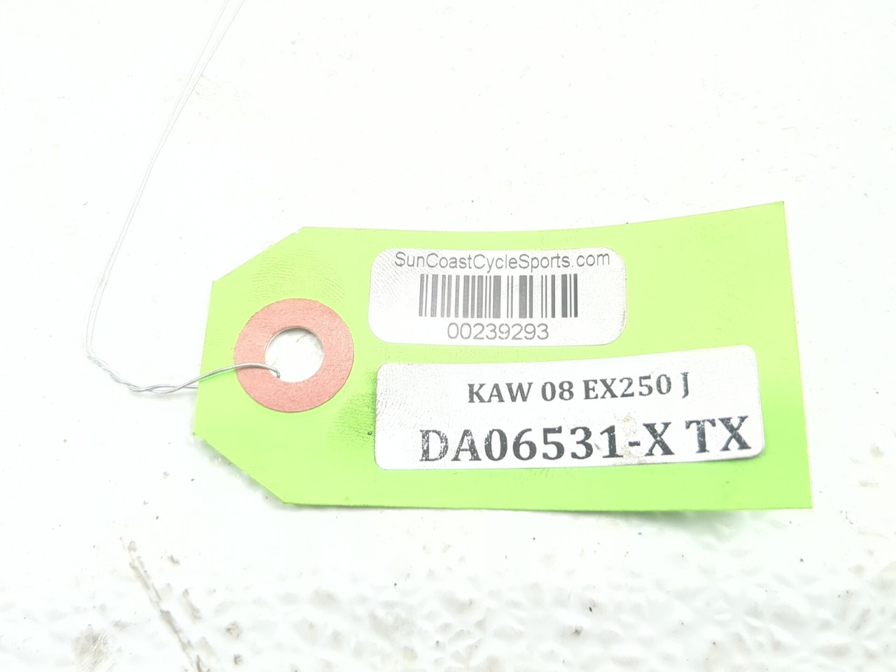 08-12 Kawasaki EX250 Ninja 250 Ignition Gas Cap Seat Lock Triple