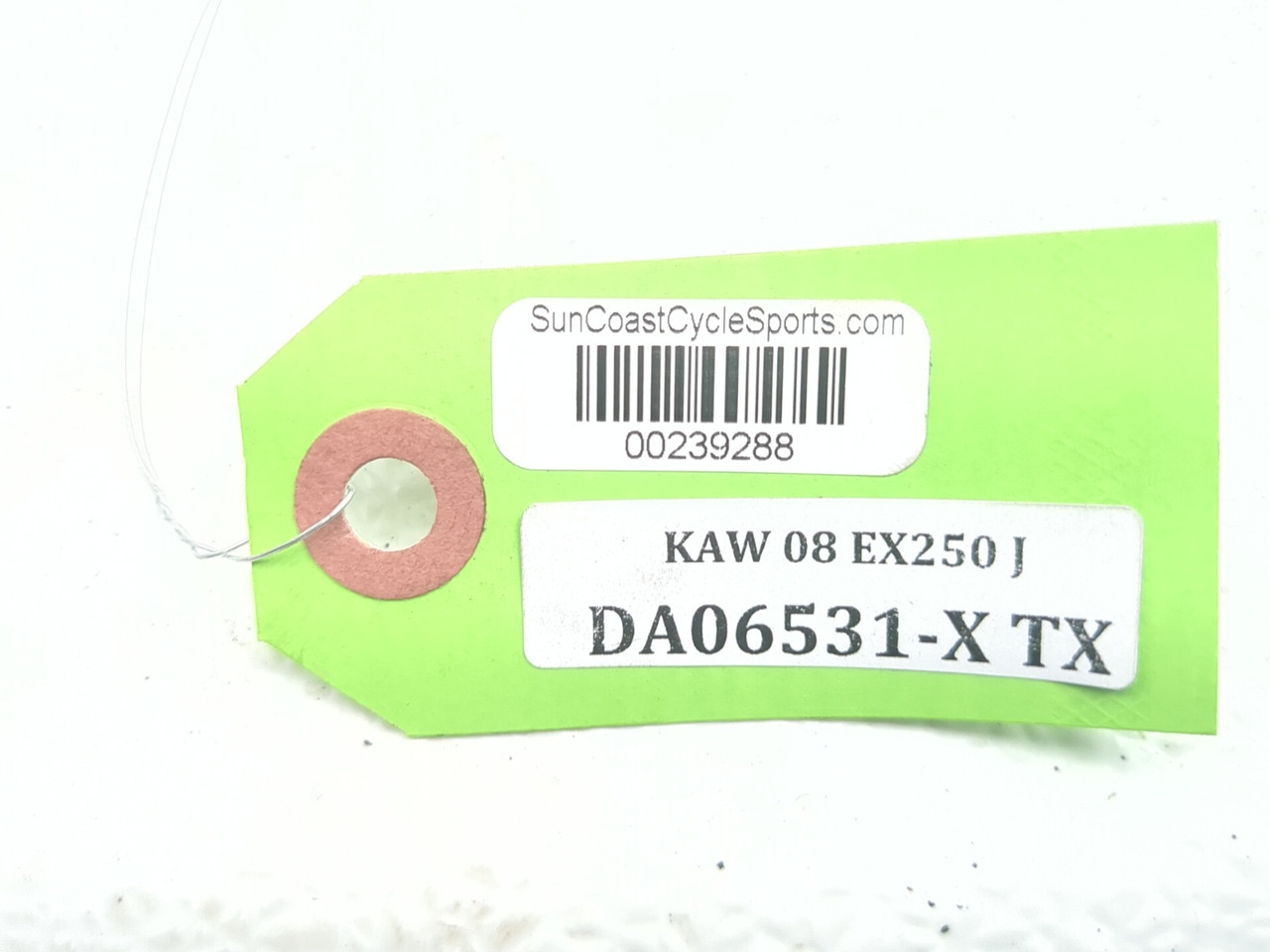 08-12 Kawasaki EX250 Ninja 250 Rear Inner Fender Guard Mudguard