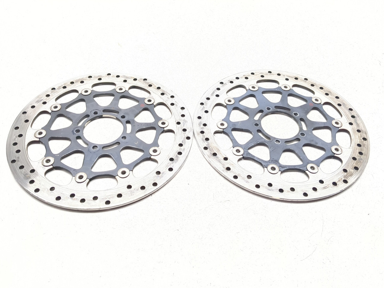 ノルジェ 20-26 Energica EGO Front Left Right Brake Rotors Disc Set - Sun