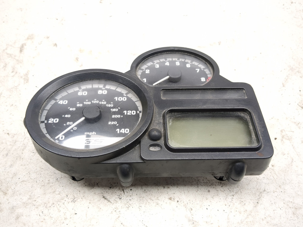 04-09 BMW R1200GS Front Speedometer Tach Dash Cluster Gauge