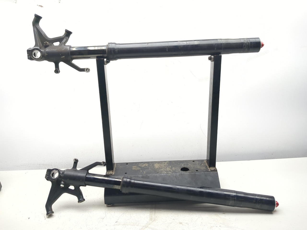 06-07 Kawasaki Ninja ZX10 ZX10R Front Fork Pair STRAIGHT 51500-MBW