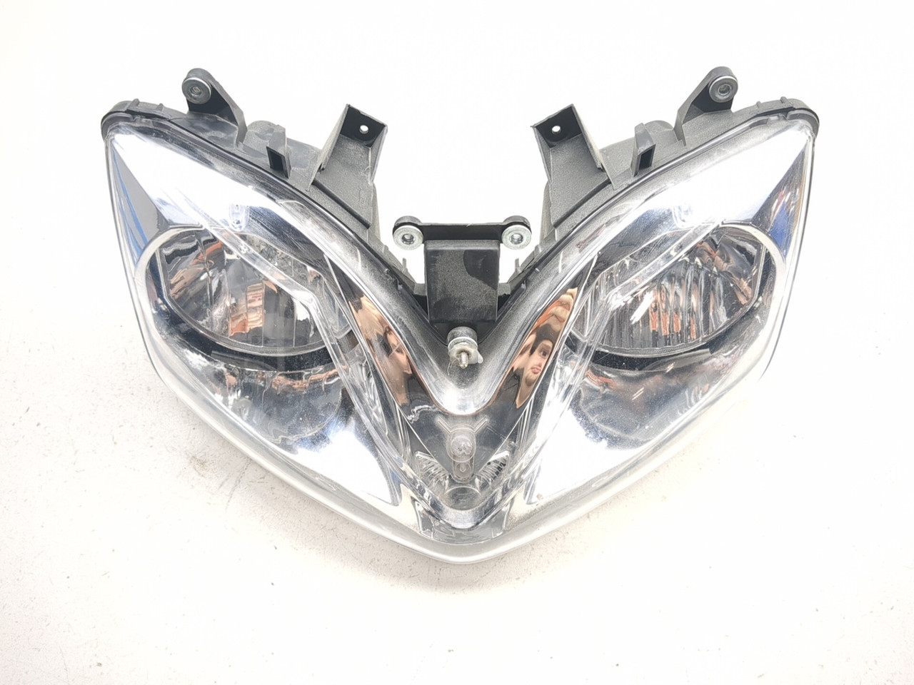 01-06 Honda CBR 600 F4i Front Upper CFP Head Lamp Headlight 33110