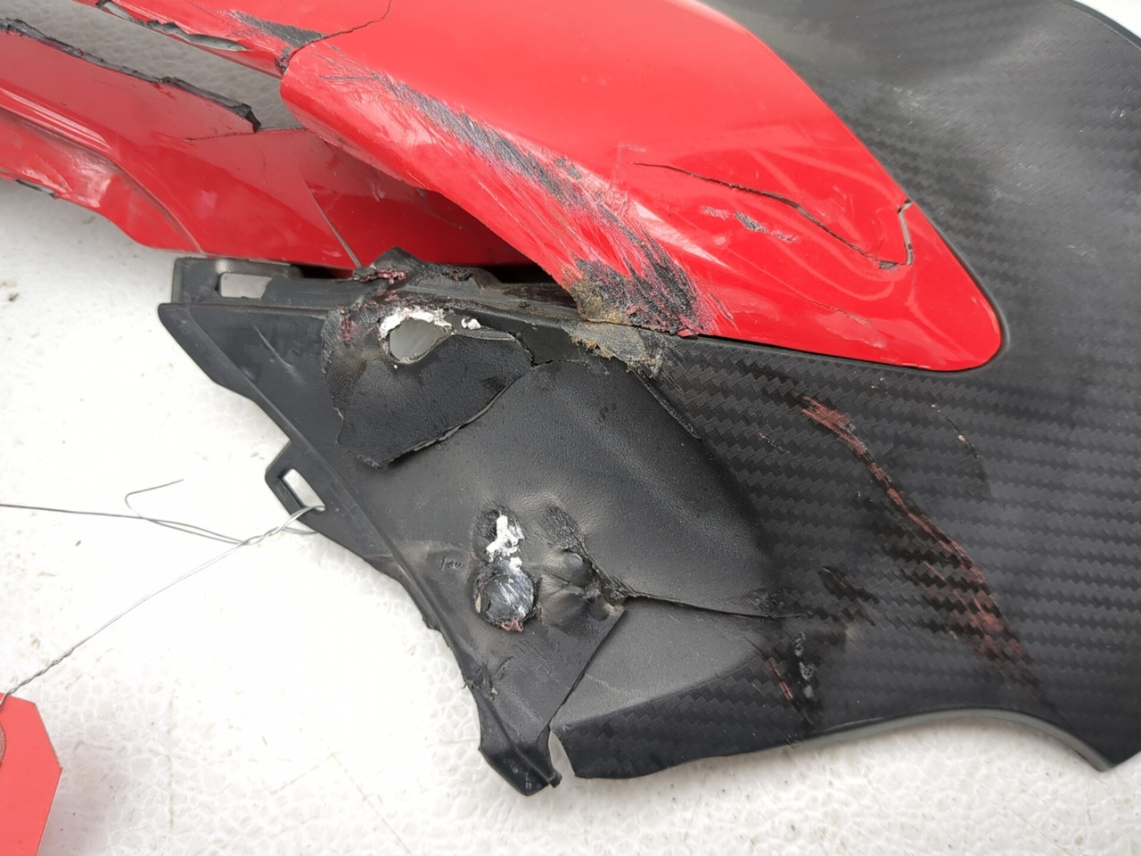 14-16 Honda CBR650F CBR 650 Front Left Upper Cowl Fairing EFI Body