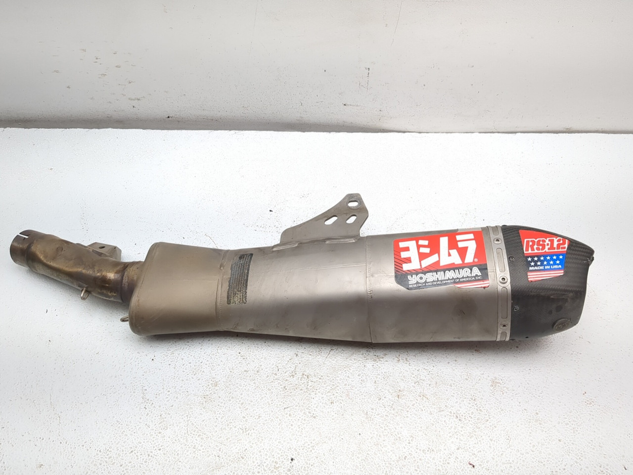21-24 Honda CRF450R Rear Right Yoshimura RS-12 Muffler Can Pipe