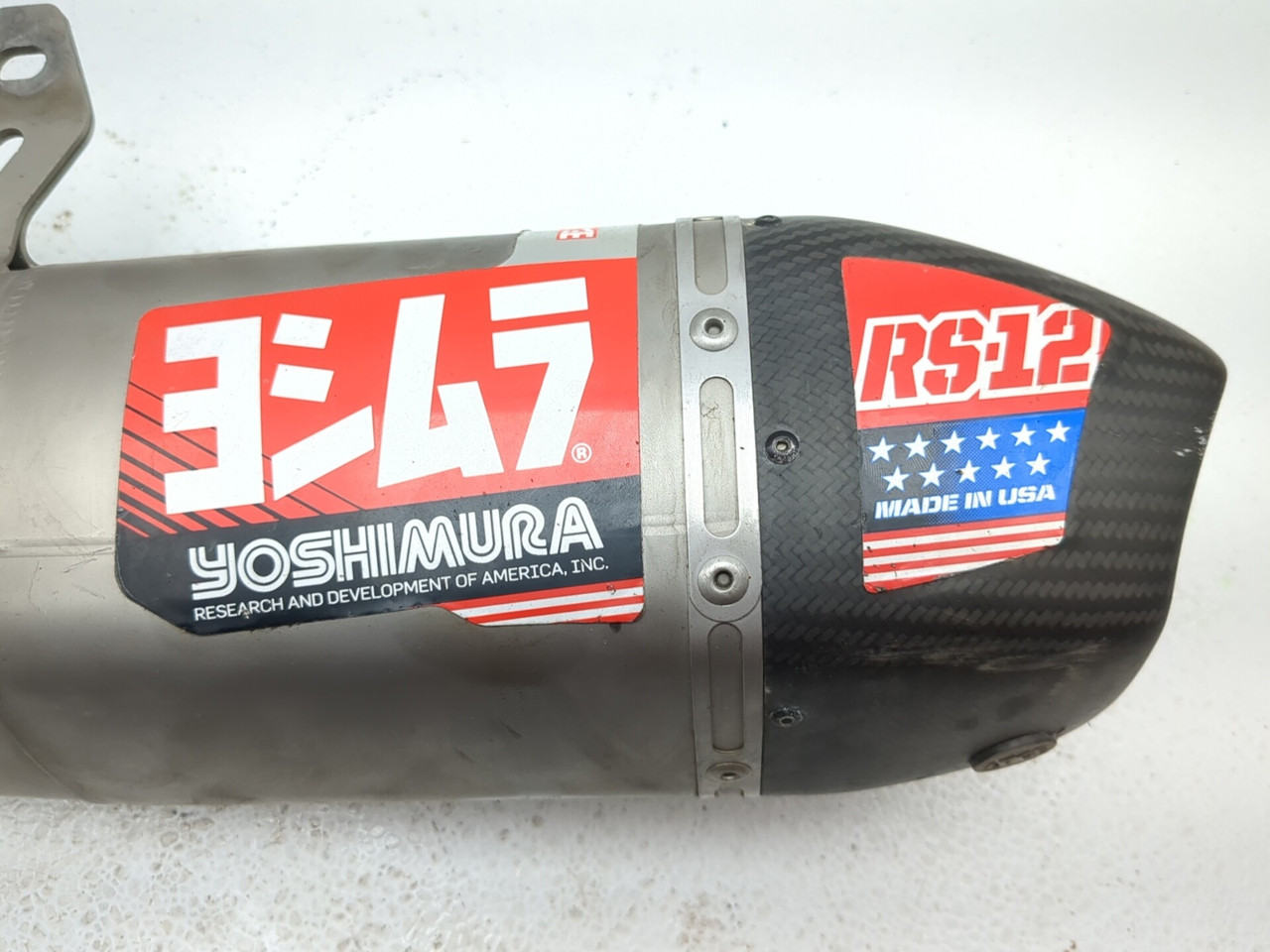 21-24 Honda CRF450R Rear Right Yoshimura RS-12 Muffler Can Pipe