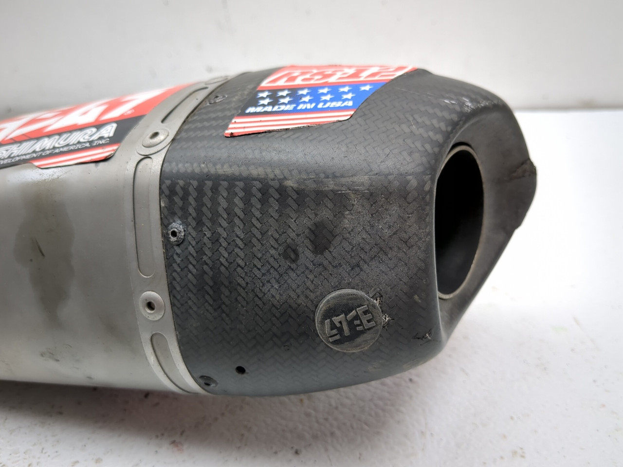 21-24 Honda CRF450R Rear Right Yoshimura RS-12 Muffler Can Pipe