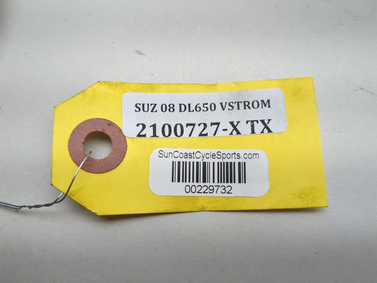 07-11 Suzuki V Strom DL650 Front Upper Triple Tree Clamp 51311