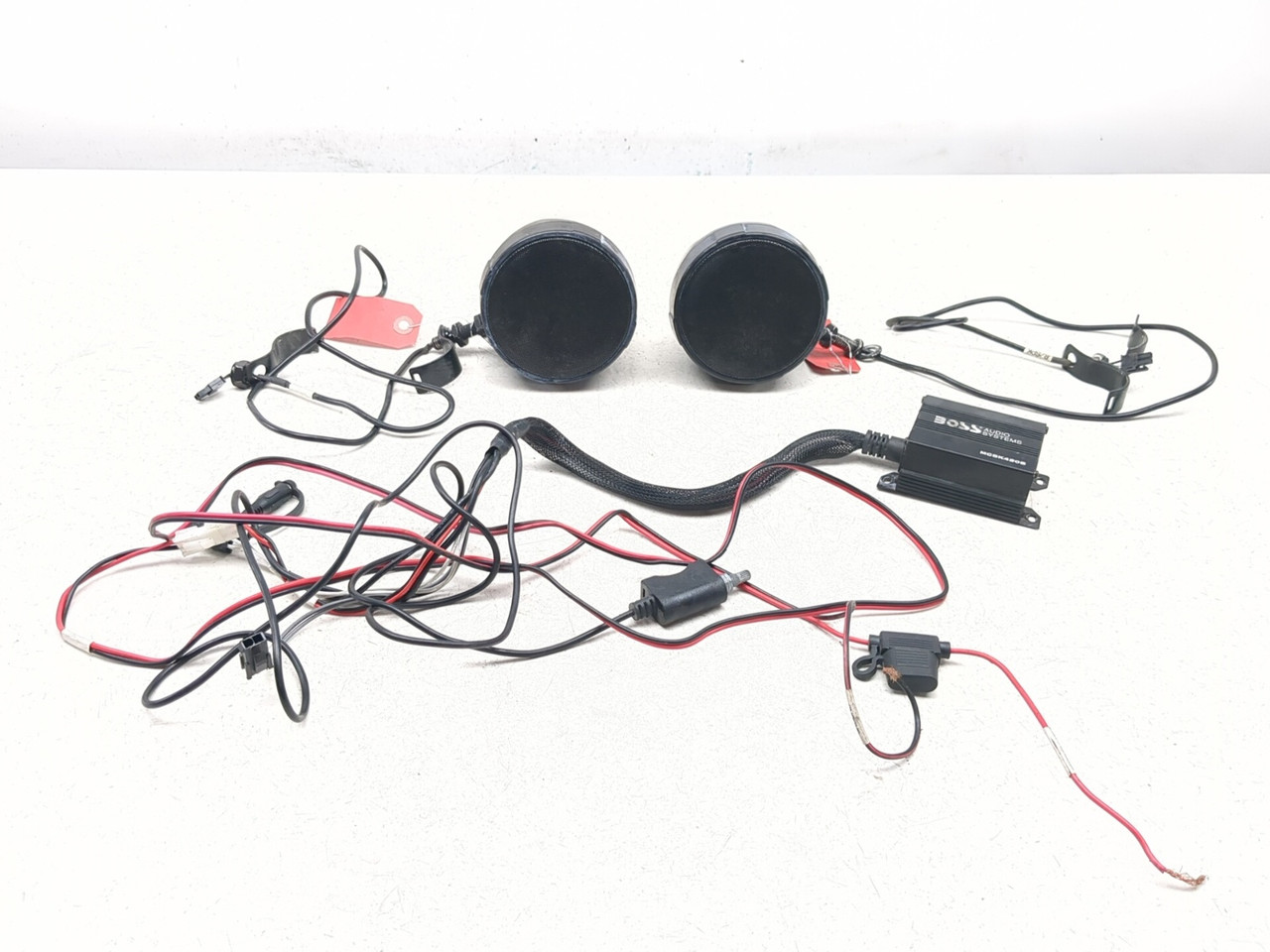 03-10 Honda ST1300 BOSS Speakers & Amplifier Audio System Set