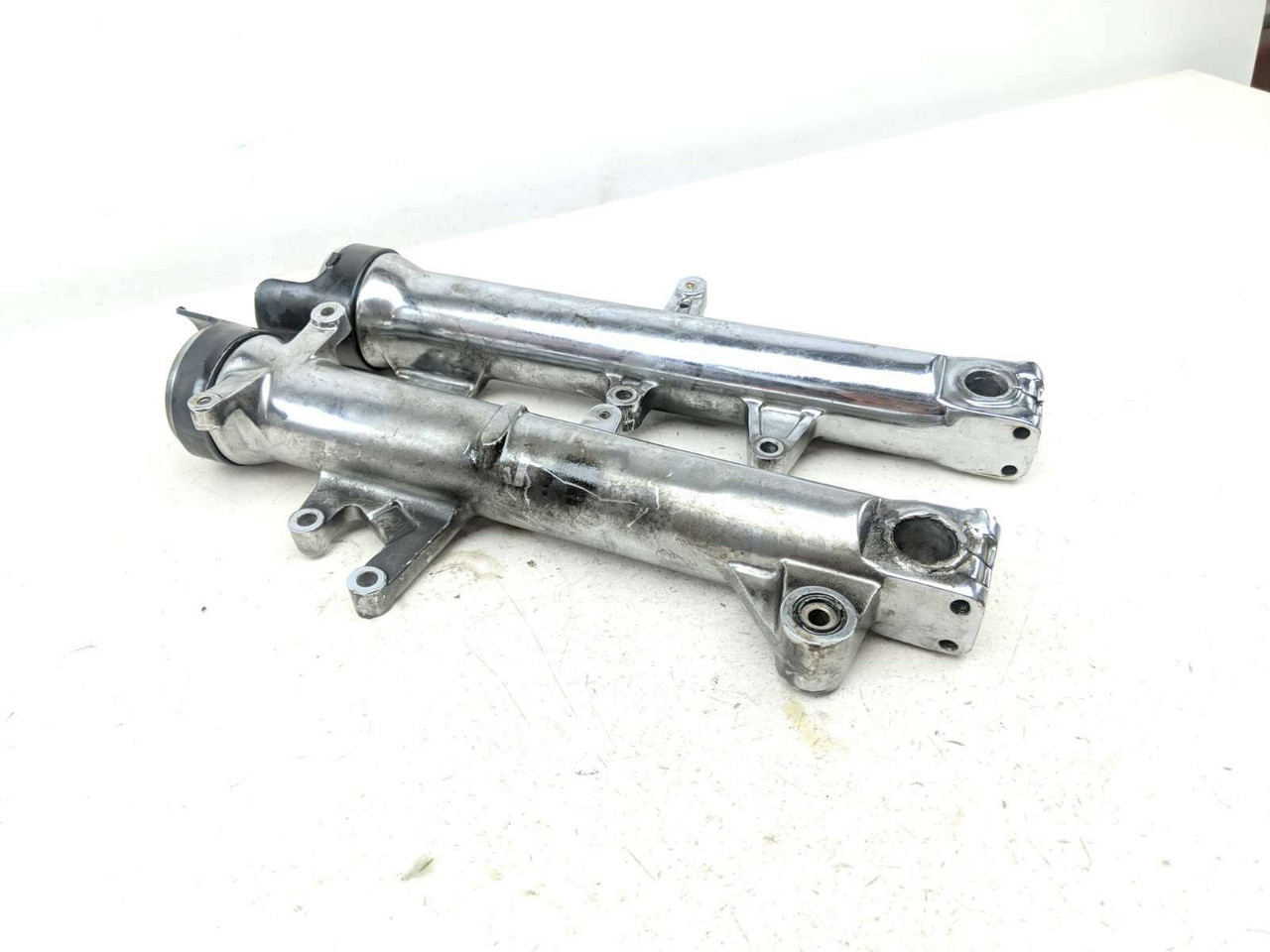 97 Honda CBR1100XX Blackbird CBR 1100 Chrome Front Fork Tubes Set