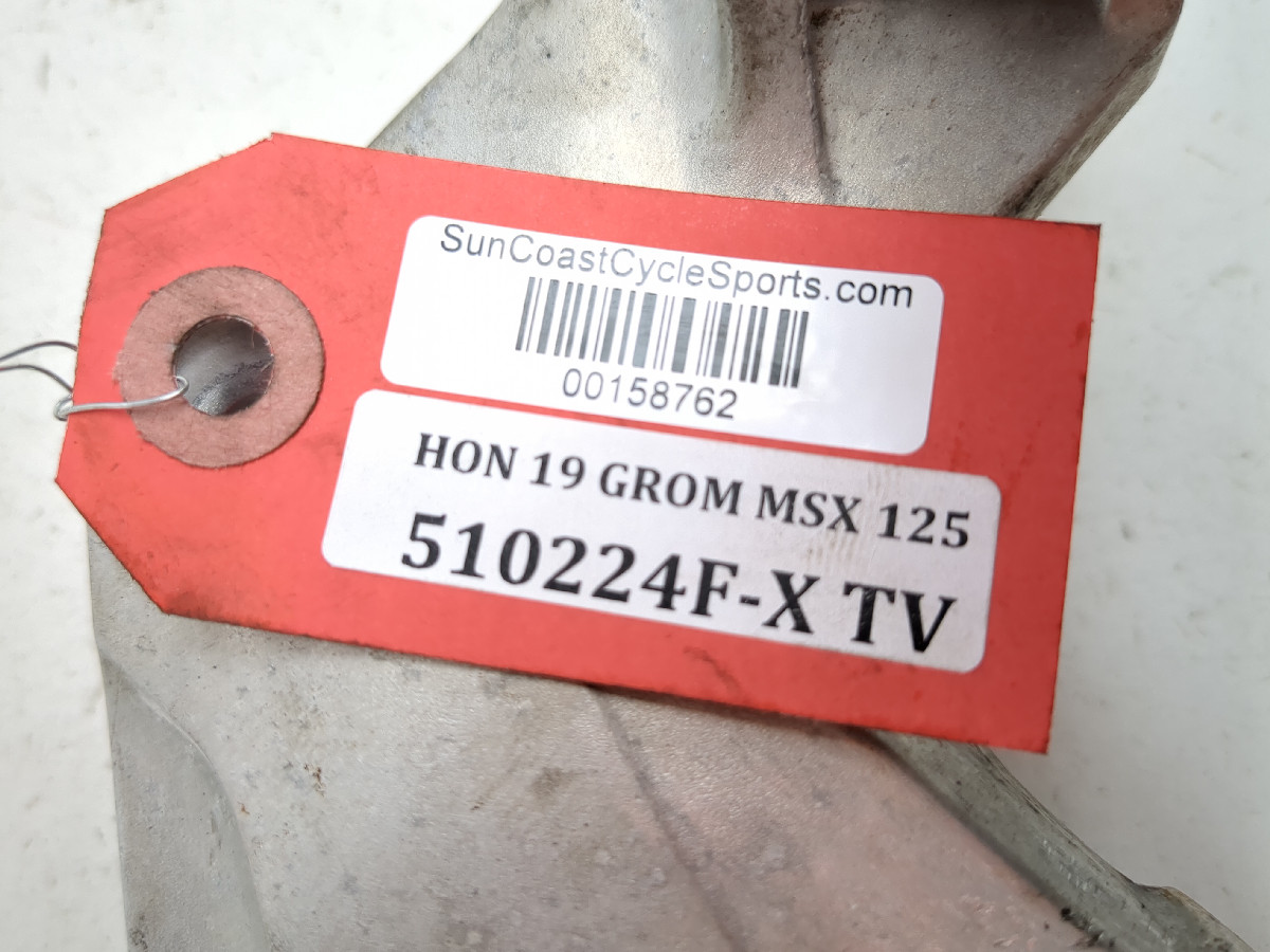 プレート 17-20 Honda Grom MSX 125 Left Front Driver Peg Rearset - Sun Coast